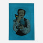 Poe And The Black Cat-none indoor rug-Hafaell