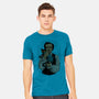 Poe And The Black Cat-mens heavyweight tee-Hafaell