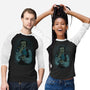 Poe And The Black Cat-unisex baseball tee-Hafaell