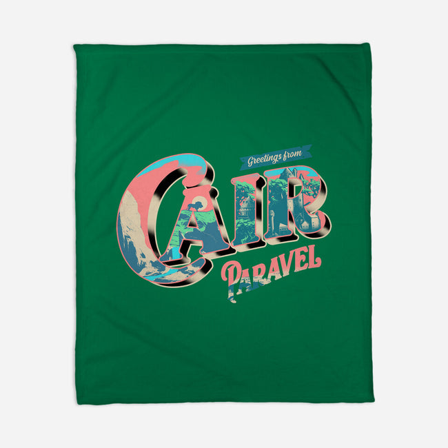 Cair Paravel Park-none fleece blanket-heydale