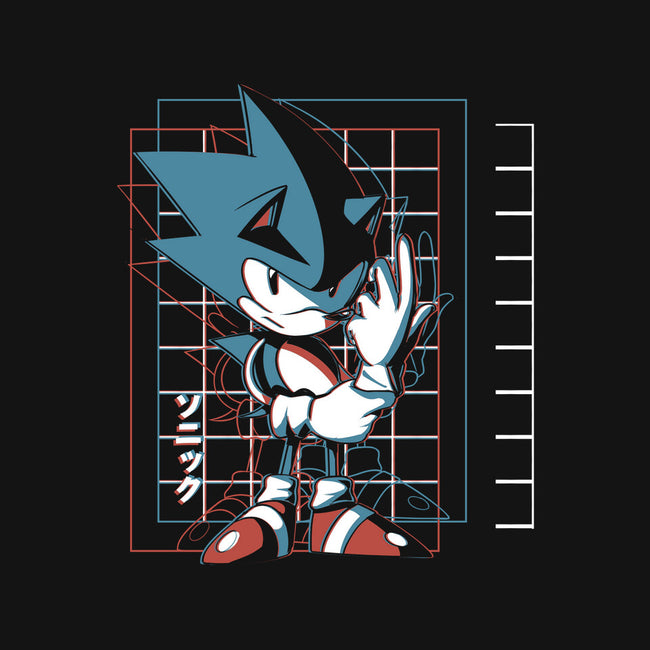 3D Hedgehog-youth crew neck sweatshirt-Gazo1a