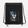 3D Hedgehog-none drawstring bag-Gazo1a