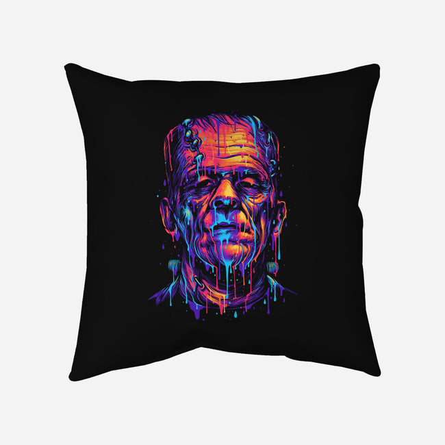 Monster Meltdown-none non-removable cover w insert throw pillow-glitchygorilla