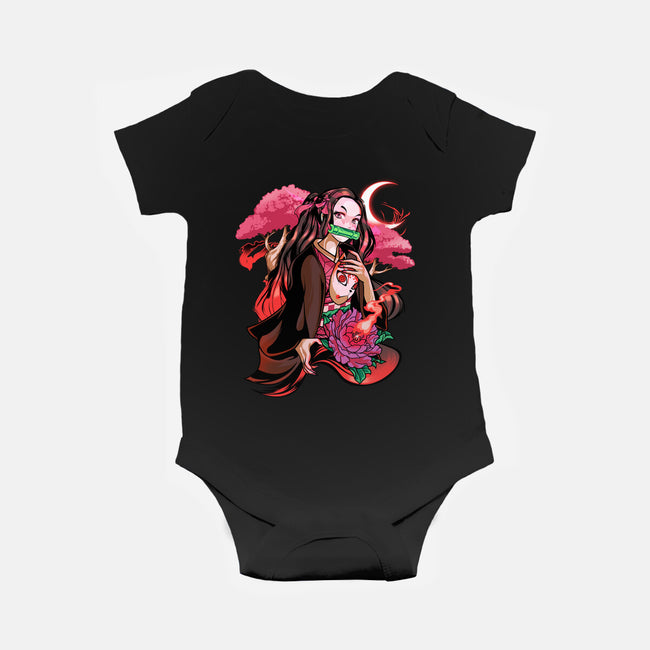 Cute Demon-baby basic onesie-heydale