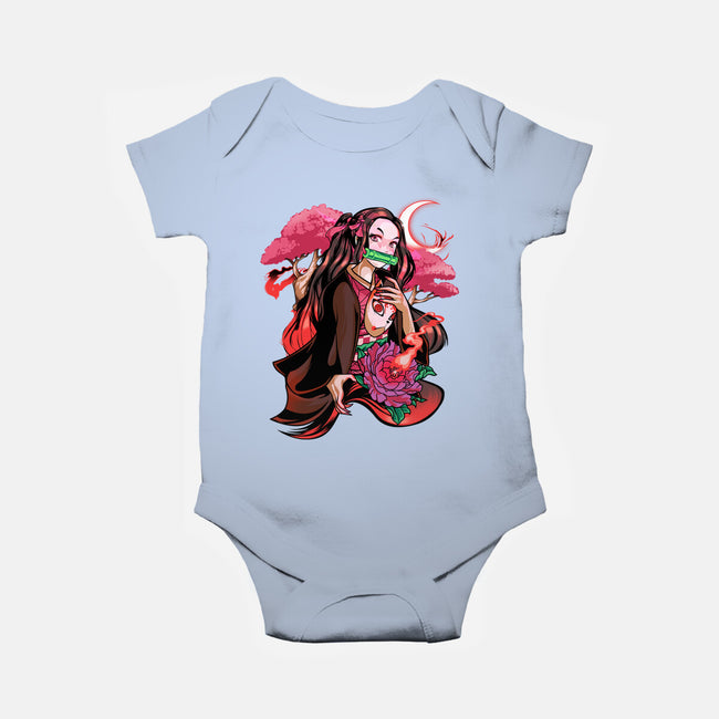 Cute Demon-baby basic onesie-heydale