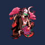 Cute Demon-none drawstring bag-heydale
