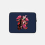 Cute Demon-none zippered laptop sleeve-heydale