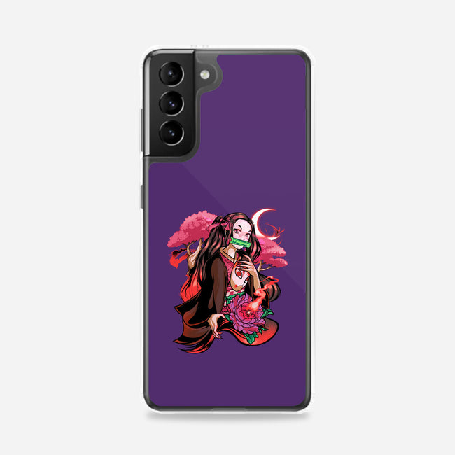 Cute Demon-samsung snap phone case-heydale