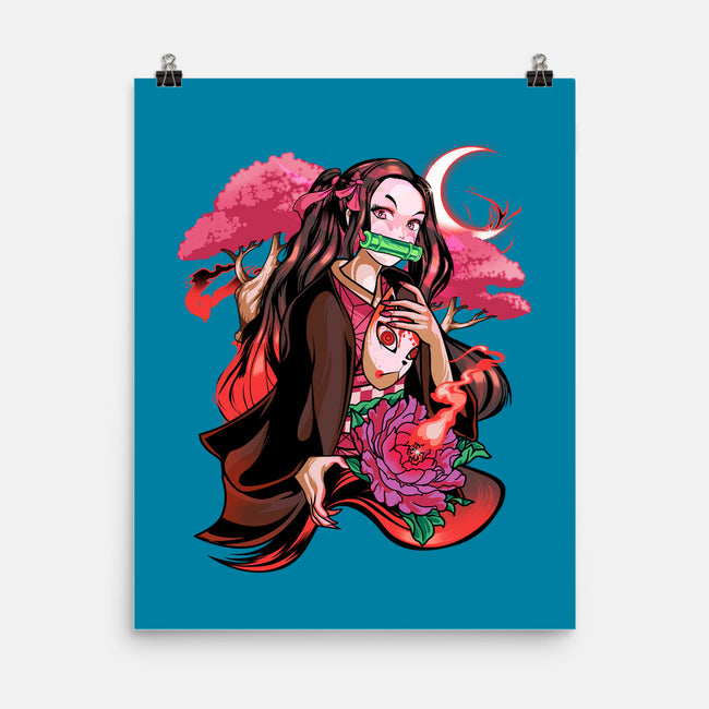 Cute Demon-none matte poster-heydale