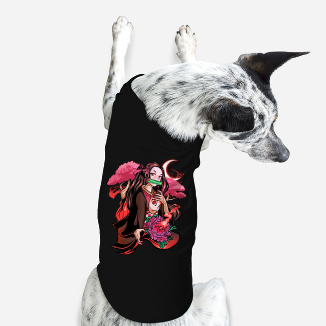 Cute Demon-dog basic pet tank-heydale