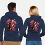 Cute Demon-unisex zip-up sweatshirt-heydale