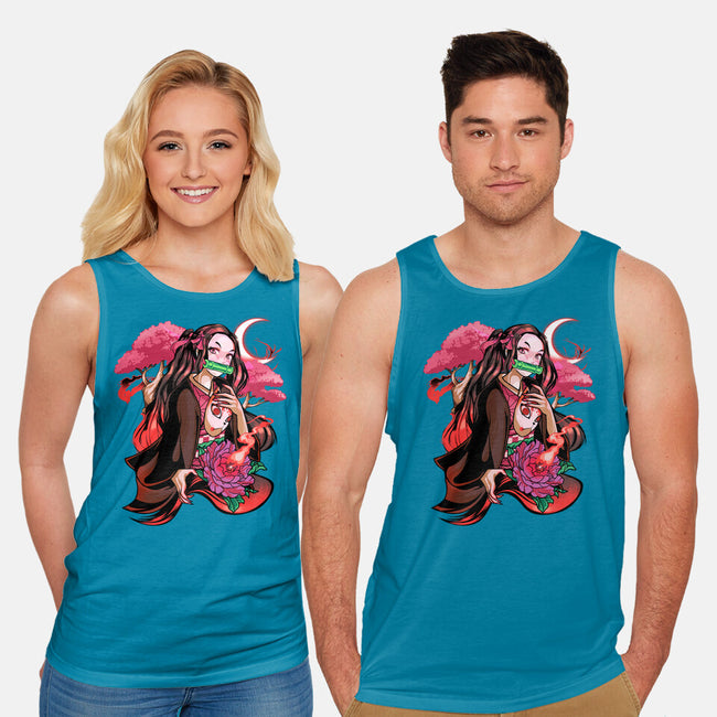 Cute Demon-unisex basic tank-heydale