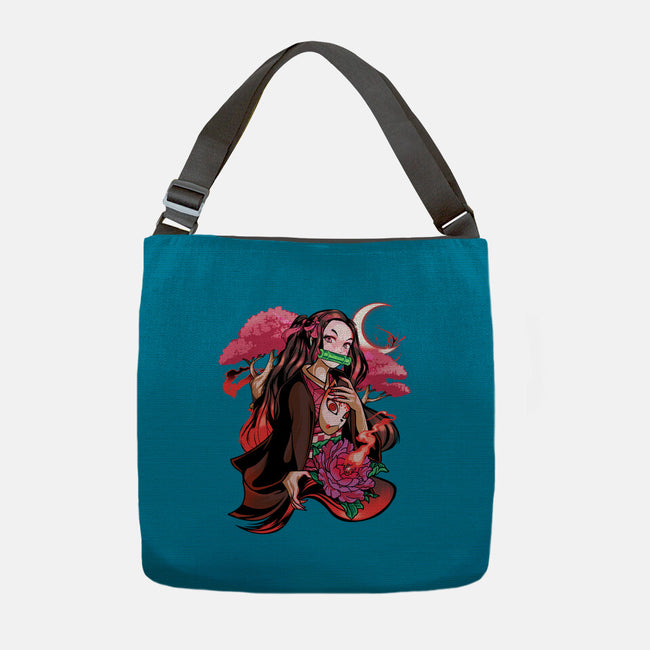 Cute Demon-none adjustable tote-heydale