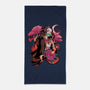 Cute Demon-none beach towel-heydale