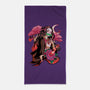 Cute Demon-none beach towel-heydale