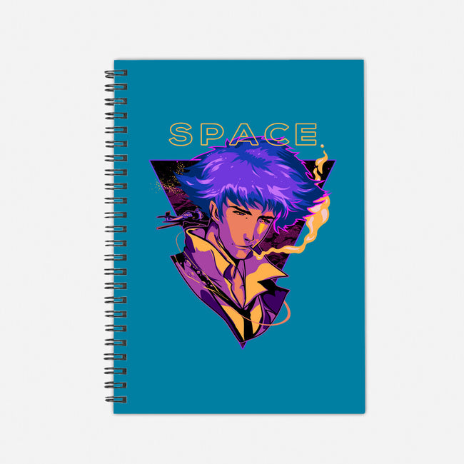 Space Bebop-none dot grid notebook-heydale