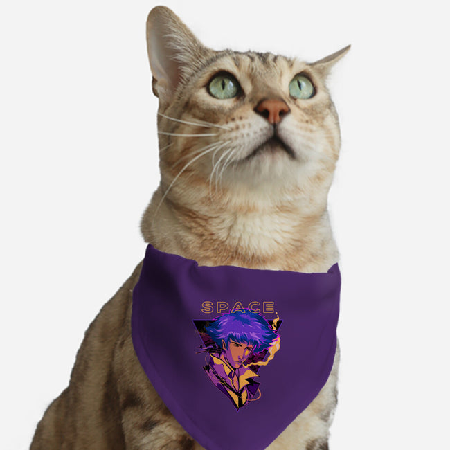 Space Bebop-cat adjustable pet collar-heydale