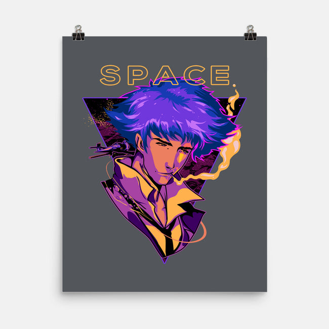 Space Bebop-none matte poster-heydale