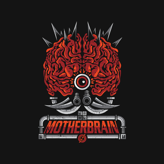 Motherbrain-none polyester shower curtain-jrberger