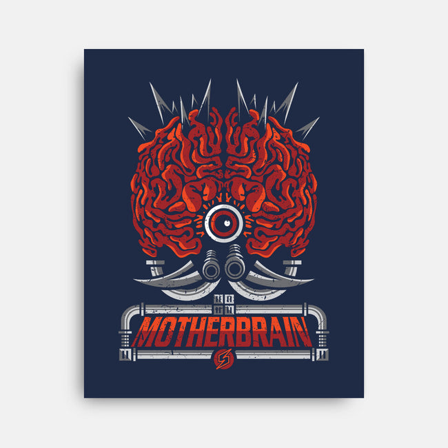 Motherbrain-none stretched canvas-jrberger