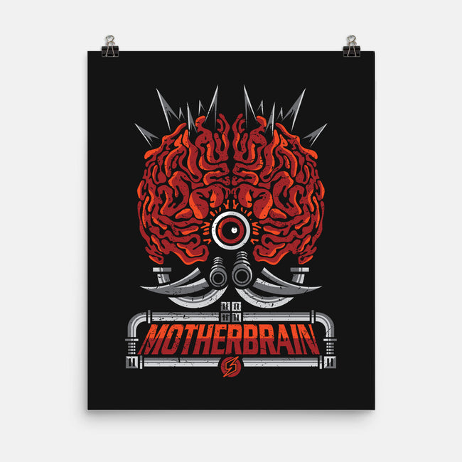 Motherbrain-none matte poster-jrberger