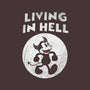 Living In Hell-none basic tote-Paul Simic