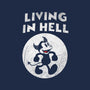 Living In Hell-none stretched canvas-Paul Simic
