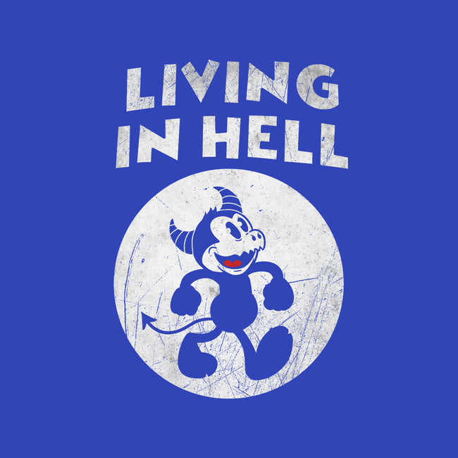 Living In Hell-none zippered laptop sleeve-Paul Simic
