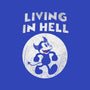 Living In Hell-womens racerback tank-Paul Simic