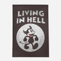 Living In Hell-none outdoor rug-Paul Simic