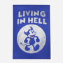 Living In Hell-none outdoor rug-Paul Simic