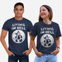 Living In Hell-unisex basic tee-Paul Simic