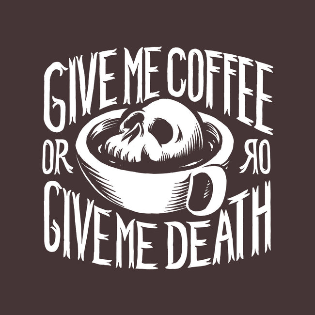 Give Me Coffee-none removable cover w insert throw pillow-Azafran