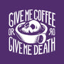 Give Me Coffee-womens racerback tank-Azafran