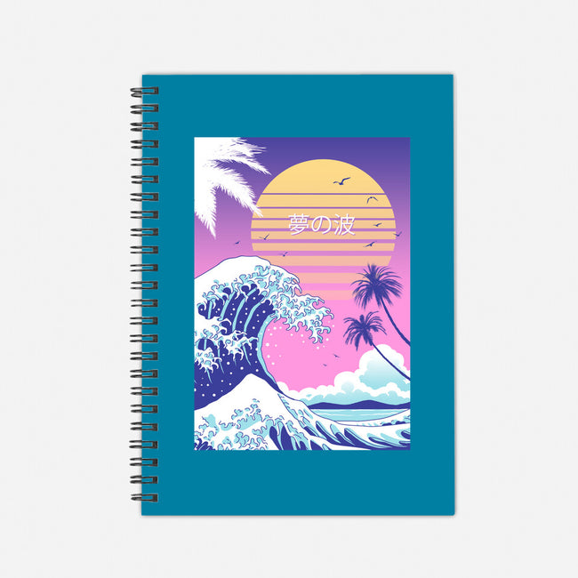 Dream Wave-none dot grid notebook-vp021