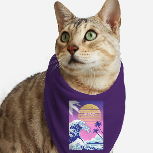 Dream Wave-cat bandana pet collar-vp021