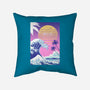 Dream Wave-none removable cover w insert throw pillow-vp021