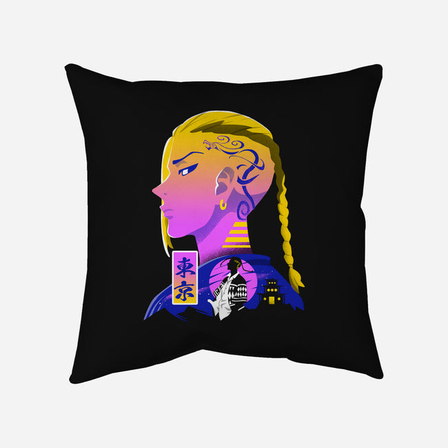 Cyber Draken-none removable cover throw pillow-constantine2454