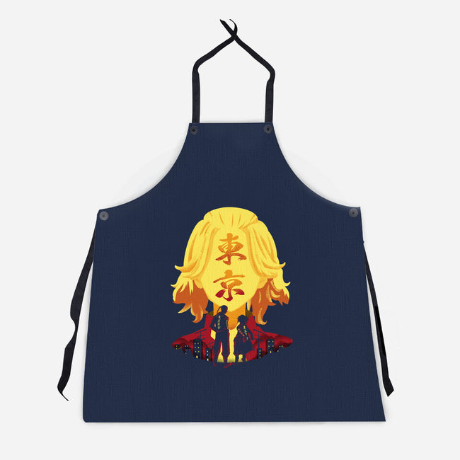 Tokyo Manji Gang-unisex kitchen apron-constantine2454