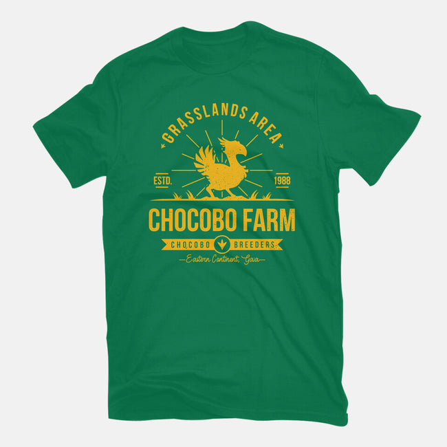 Chocobo Farm-womens basic tee-Alundrart
