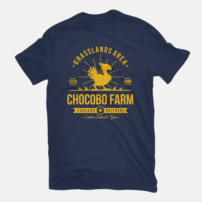 Chocobo Farm-womens basic tee-Alundrart