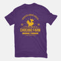 Chocobo Farm-womens fitted tee-Alundrart