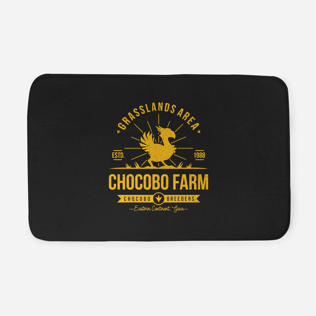 Chocobo Farm-none memory foam bath mat-Alundrart
