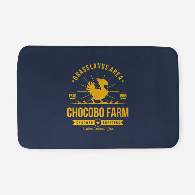 Chocobo Farm-none memory foam bath mat-Alundrart