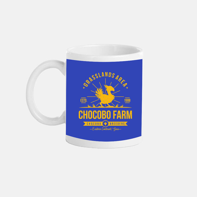 Chocobo Farm-none glossy mug-Alundrart