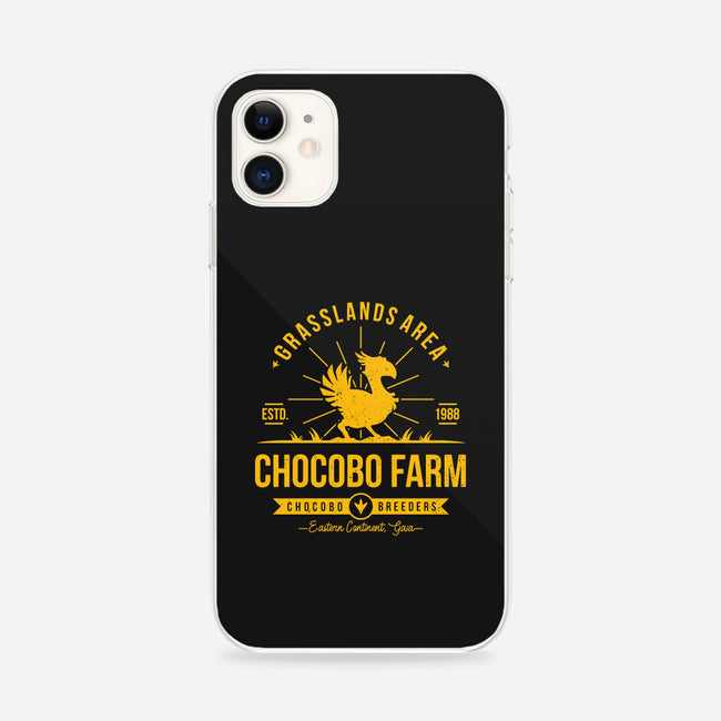 Chocobo Farm-iphone snap phone case-Alundrart