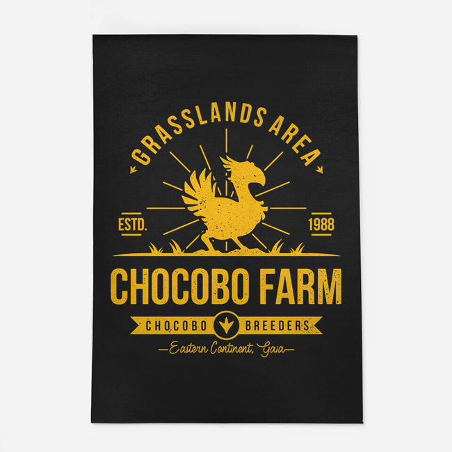 Chocobo Farm-none indoor rug-Alundrart