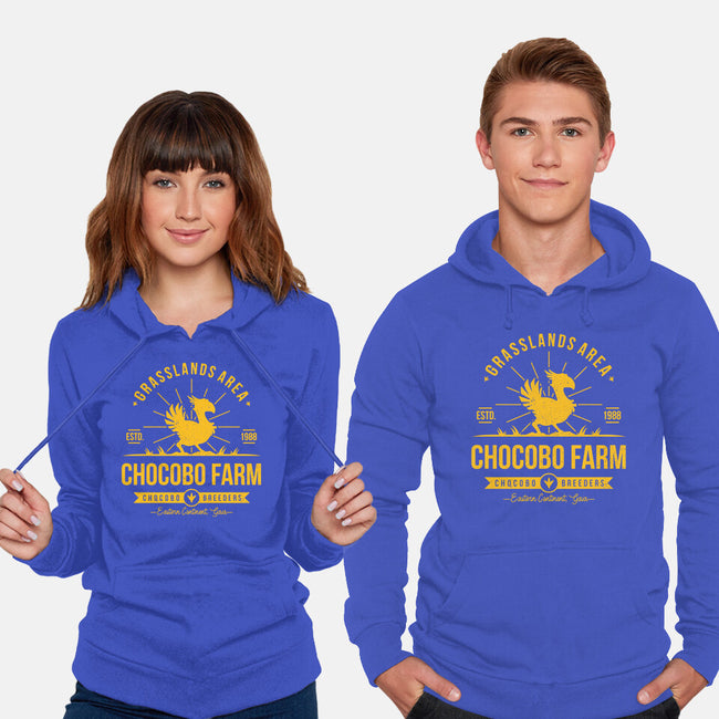 Chocobo Farm-unisex pullover sweatshirt-Alundrart