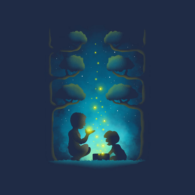 Lightning Bugs-none removable cover w insert throw pillow-Vallina84