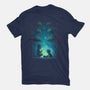 Lightning Bugs-womens basic tee-Vallina84